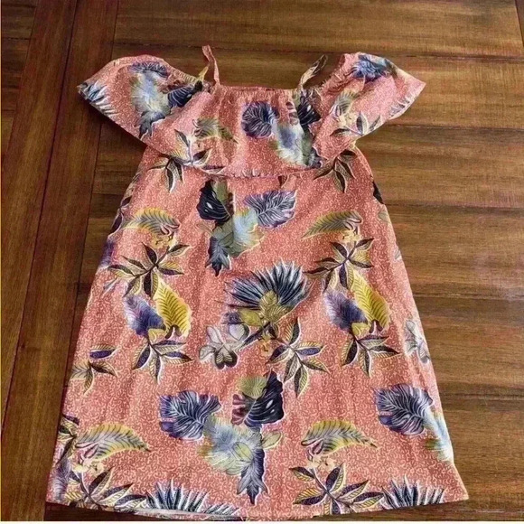 Zara Girls Casual Collection Dress Size 13/14 Floral Print - Picture 1 of 8